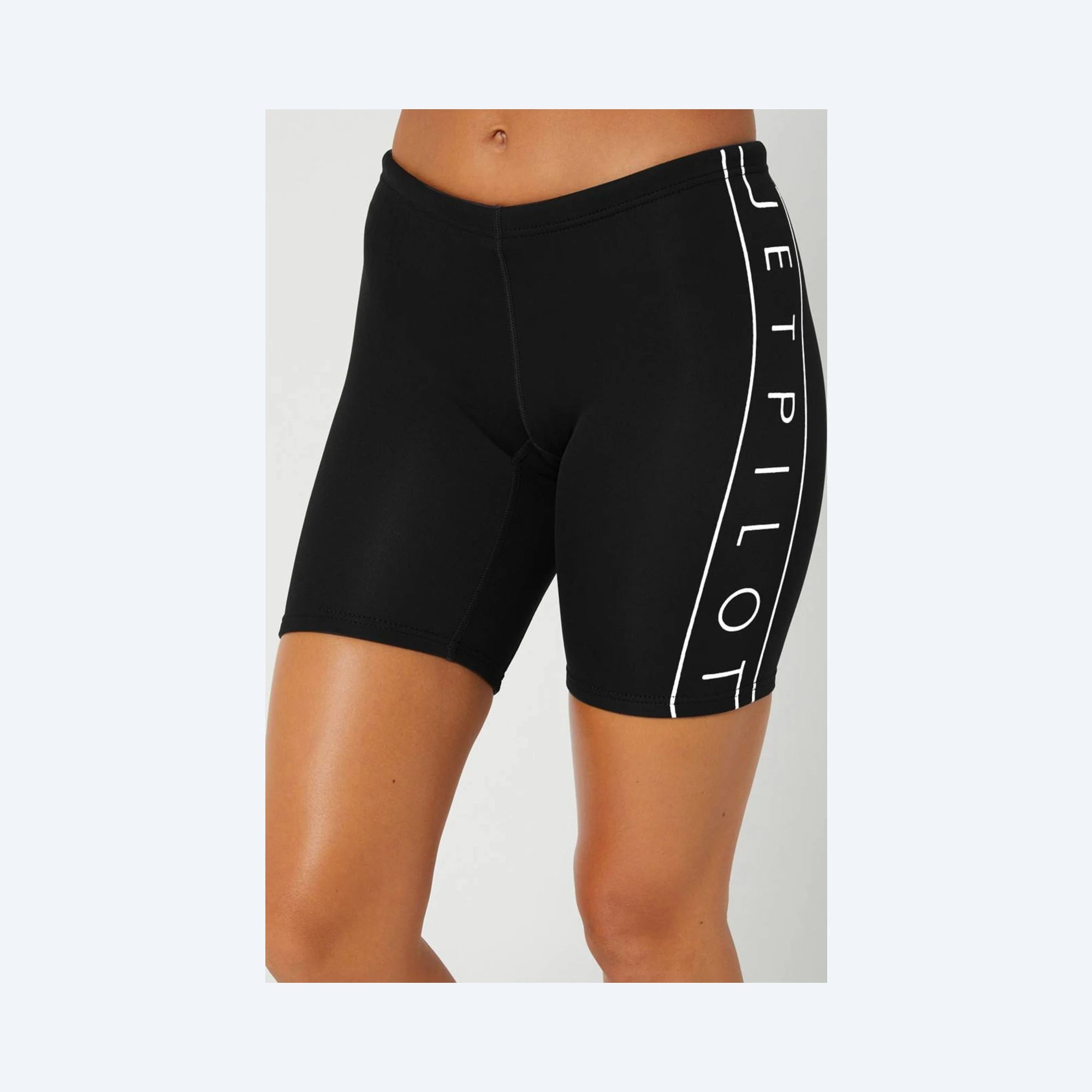 Jet Pilot 2023 Cause 7 Inch Ladies Neo Shorts - Black