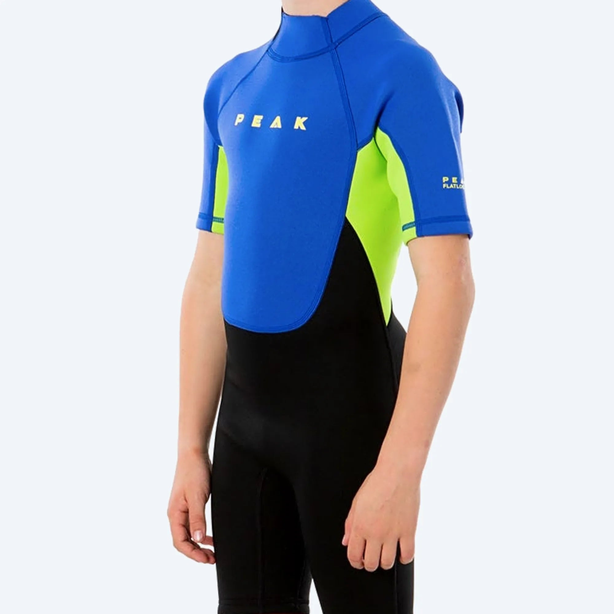 Peak Boys Energy Short Sleeve Springsuit - Lime