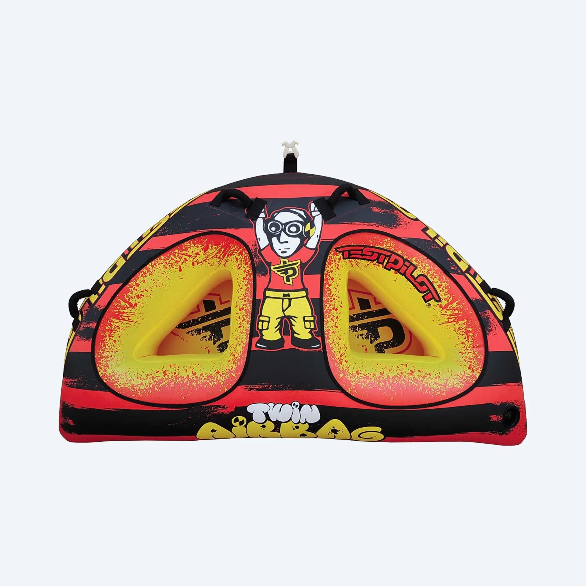 Test Pilot Twin Airbag Towable