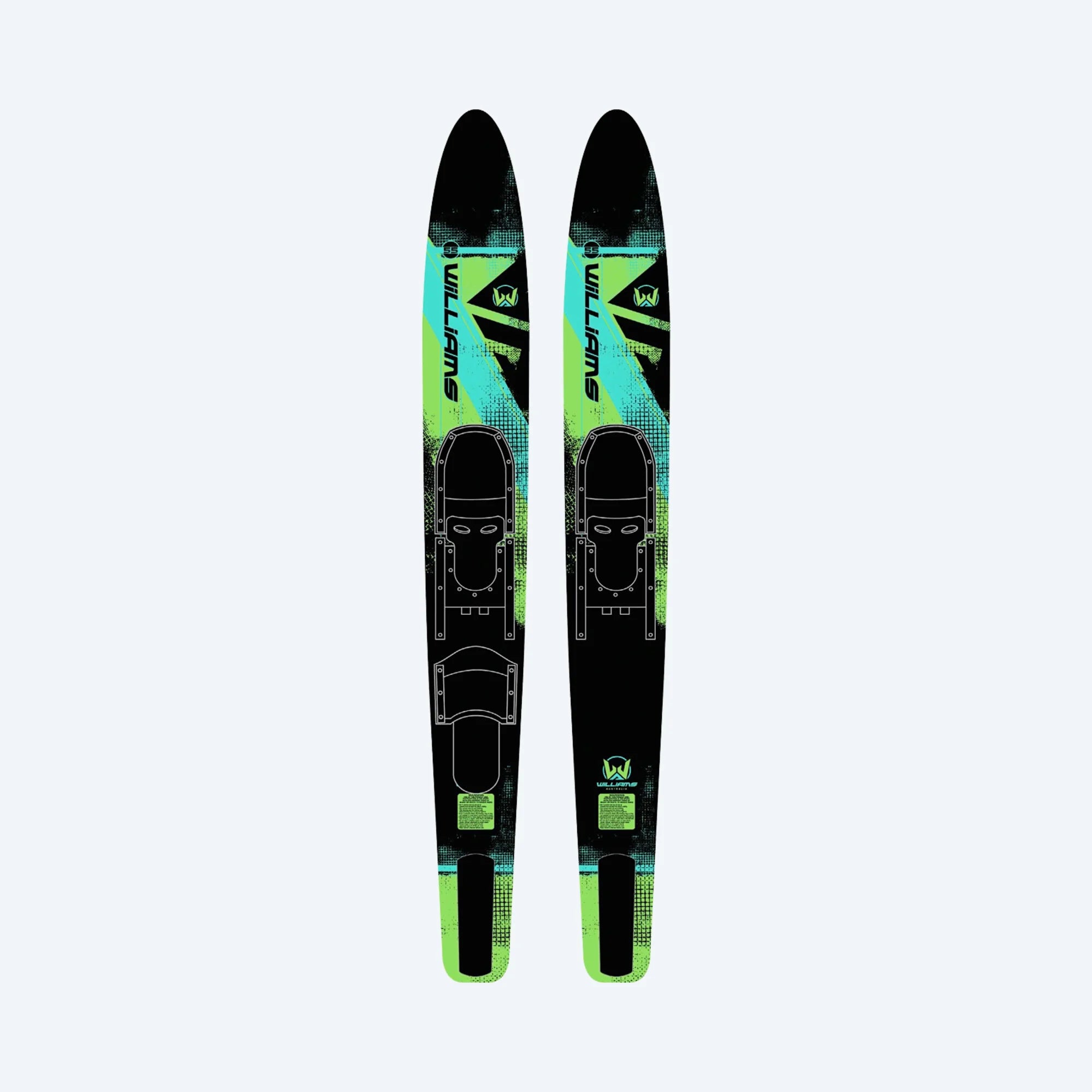 Williams Shaped Combo Skis 55