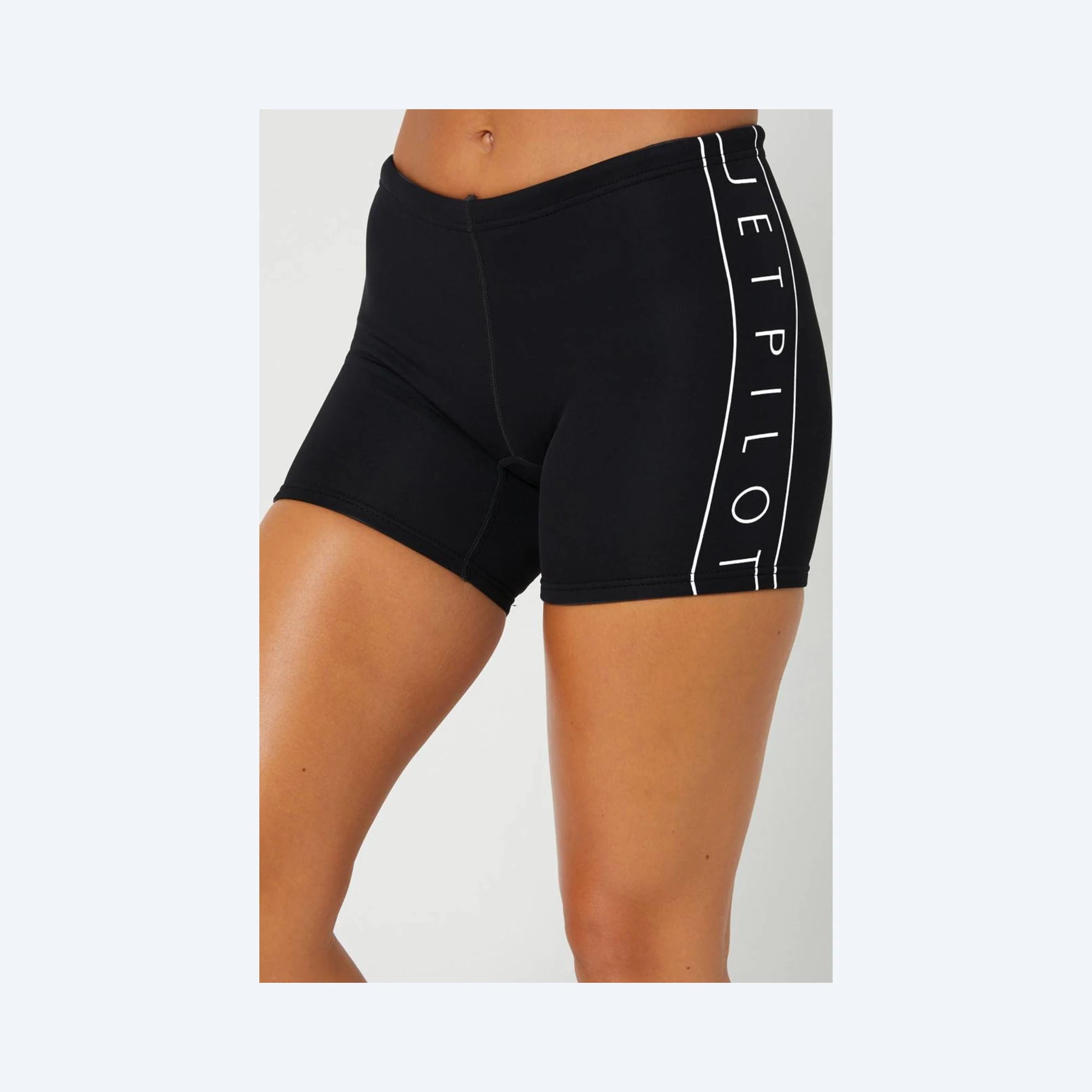 Jet Pilot 2023 Cause 5 Inch Ladies Neo Shorts - Black