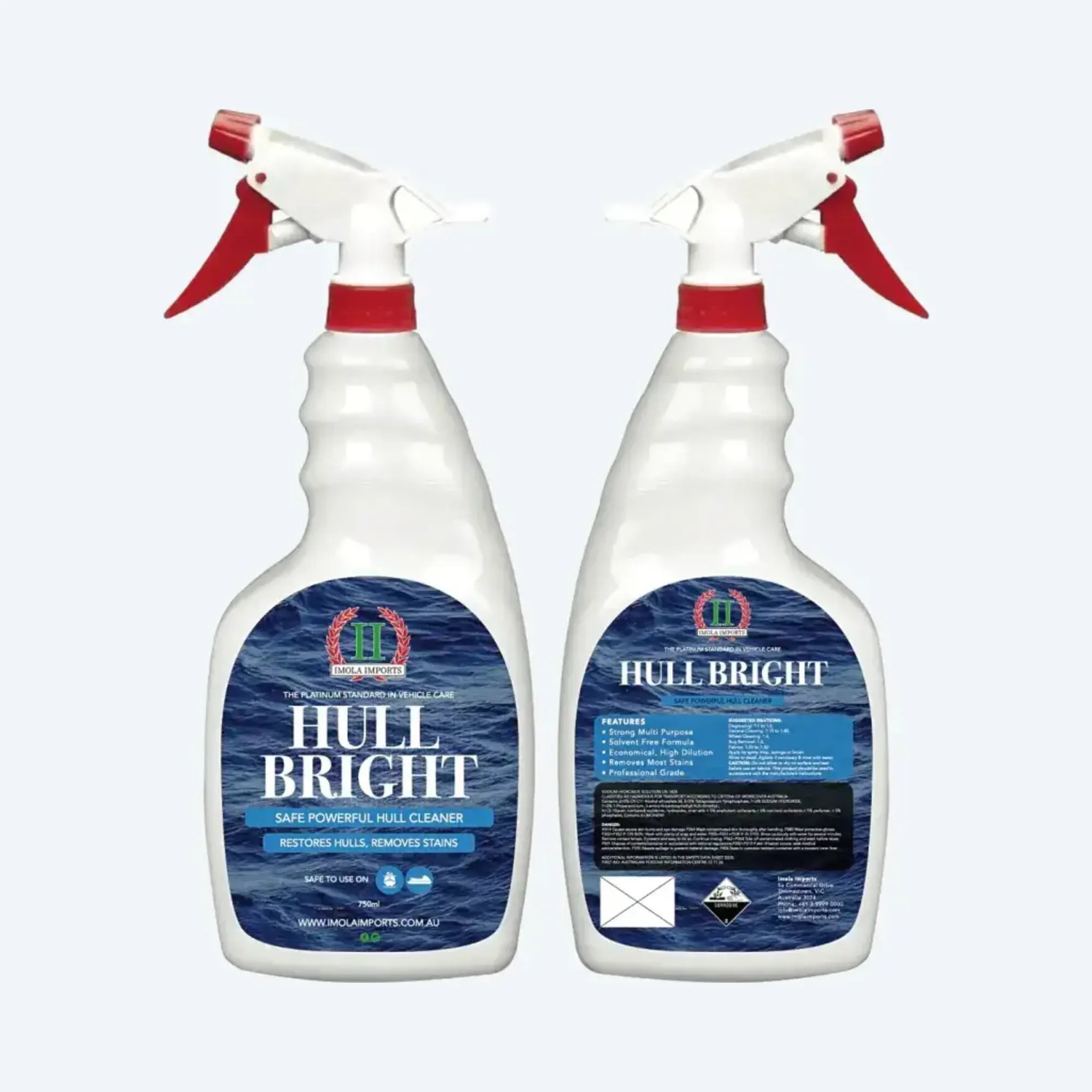 Hull Bright Fibreglass Stain Remover