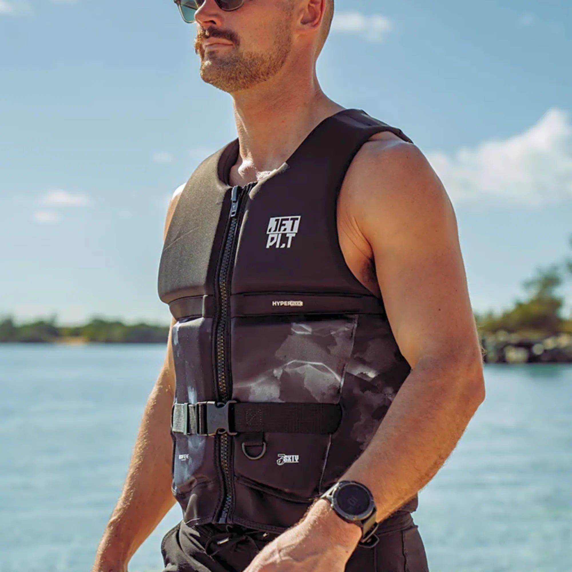 Jetpilot 3Sixty Hyperflex PWC Life Jacket - Black
