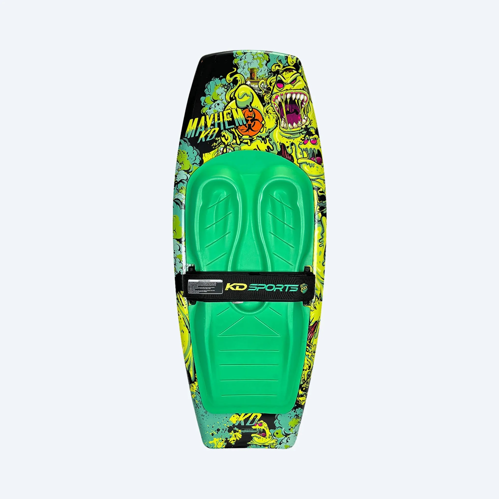 KD 2025 Mayhem Kneeboard W/Hook (Yellow)