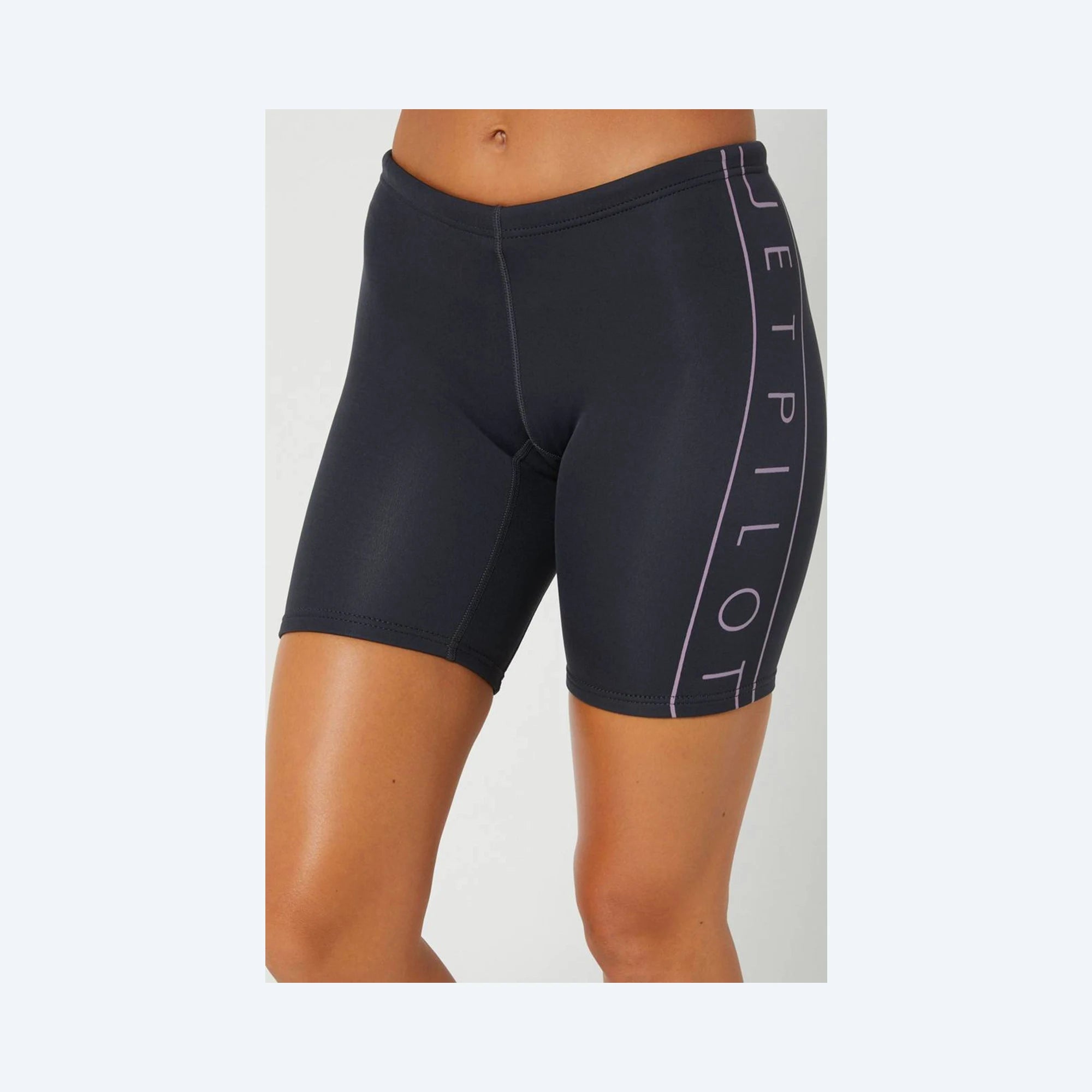Jet Pilot 2023 Cause 7 Inch Ladies Neo Shorts - Charcoal