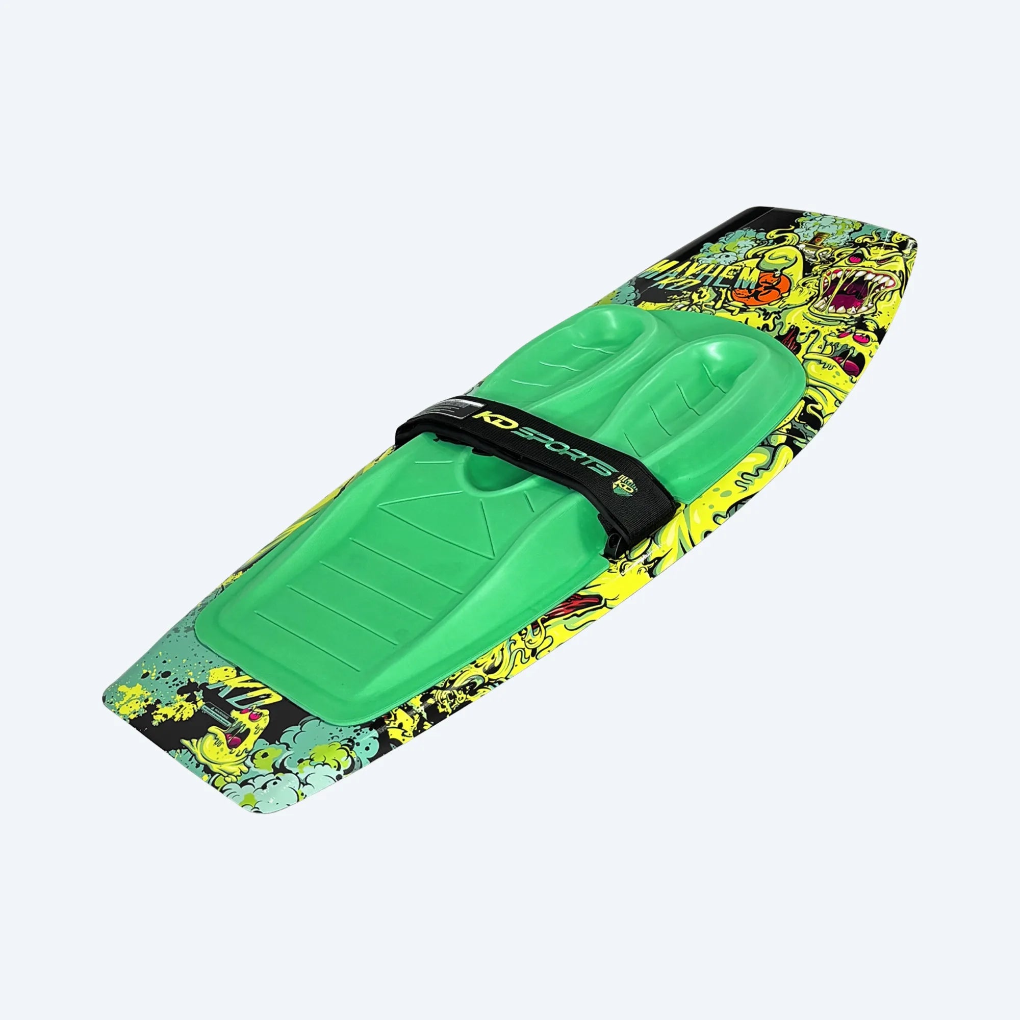 KD 2025 Mayhem Kneeboard W/Hook (Yellow)
