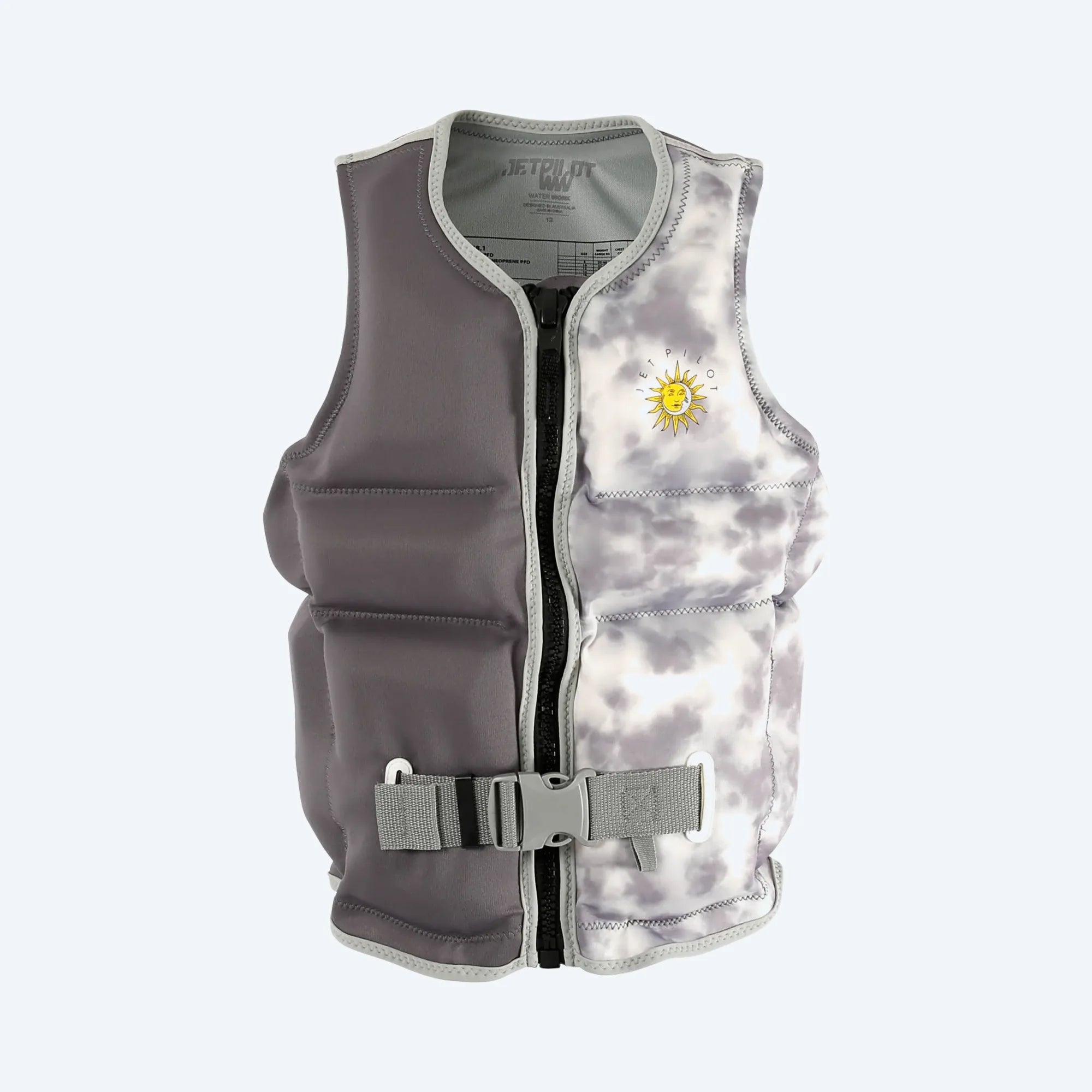 Jet Pilot 2023 X1 Girls Youth Buoyancy Vest - Charcoal