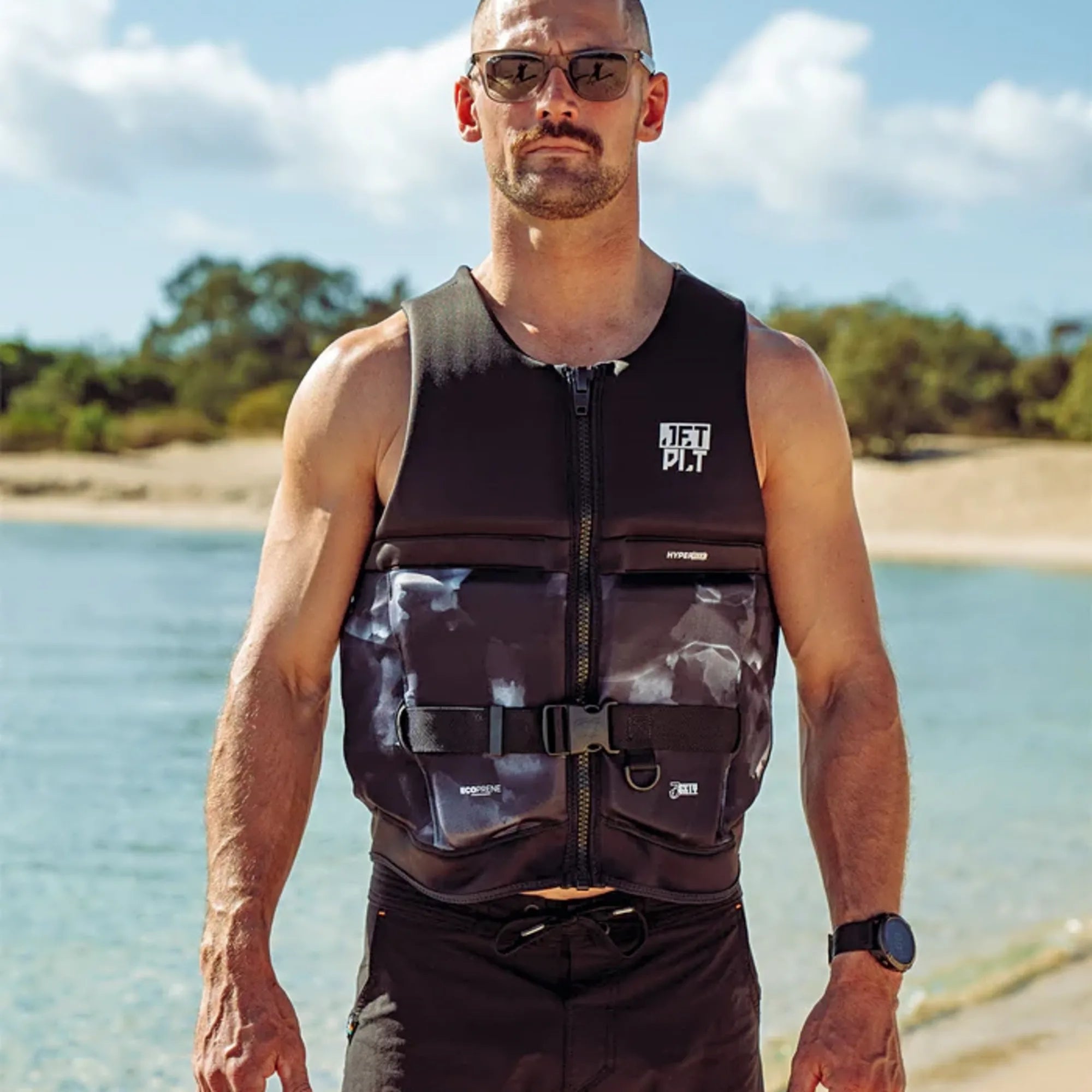Jetpilot 3Sixty Hyperflex PWC Life Jacket - Black