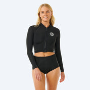 Rip Curl G-Bomb Women's Boyleg Wetsuit Shorts - 1.5mm Neoprene  - Black