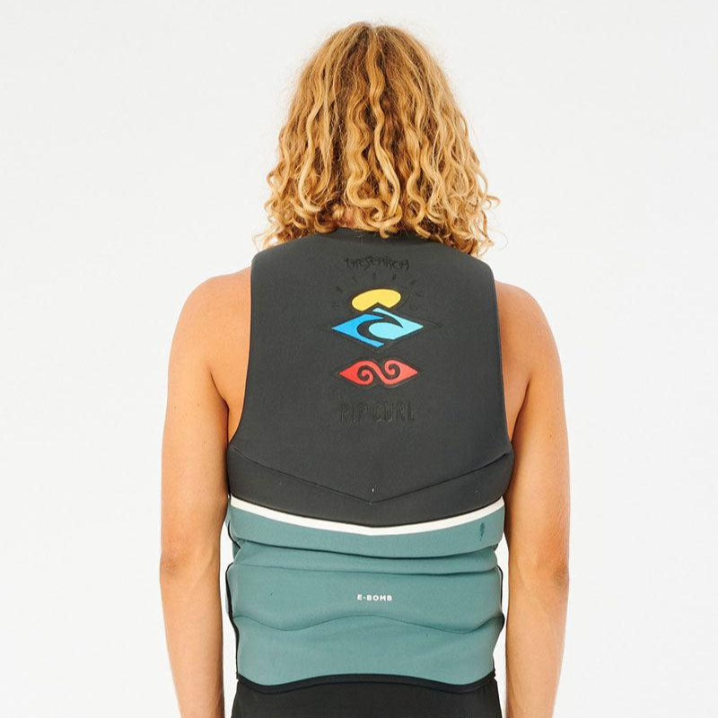 Rip Curl E-Bomb Pro Buoy Vest - Muted Green