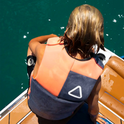 Follow Corp Junior Life Jacket - Melon in use