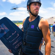 Follow Corp Men's Life Jacket - Black/Purple