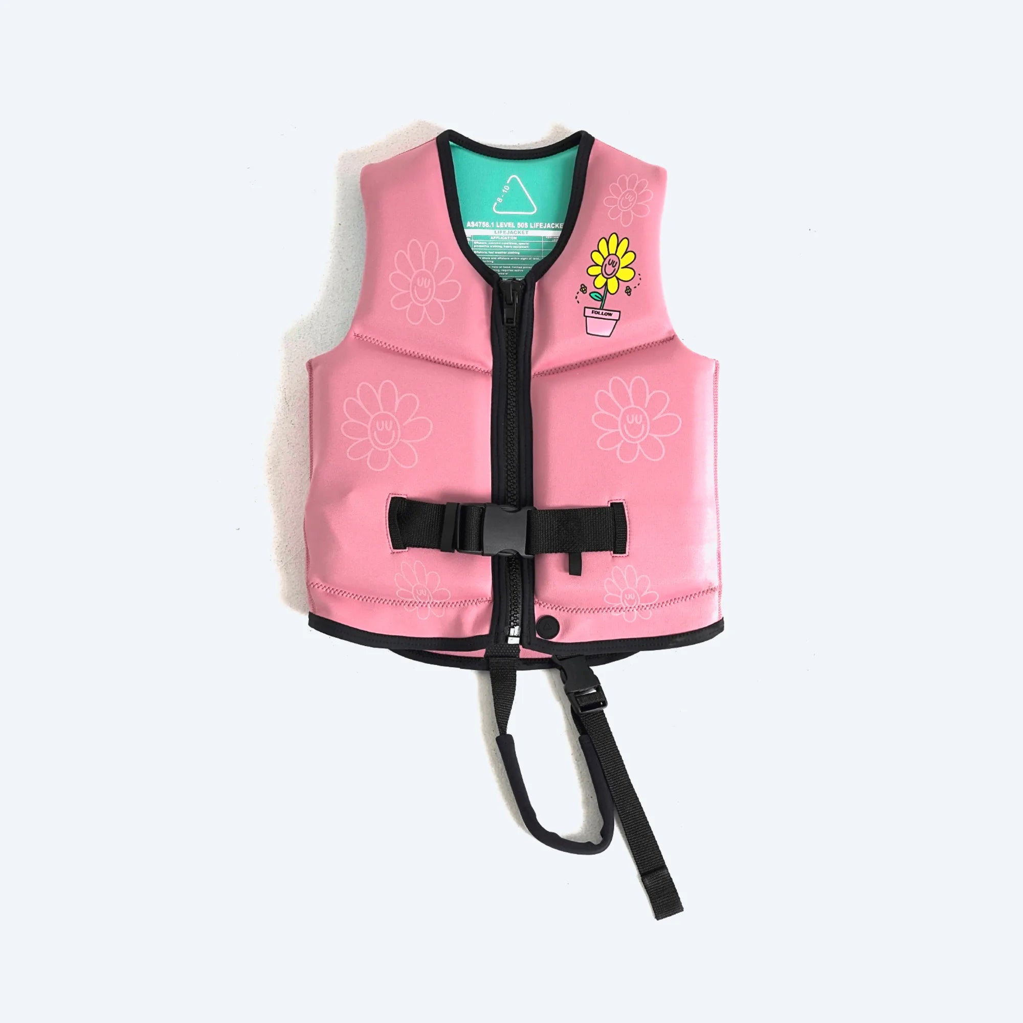 Follow 2024 Grommy Jr Buoyancy Vest - Pink