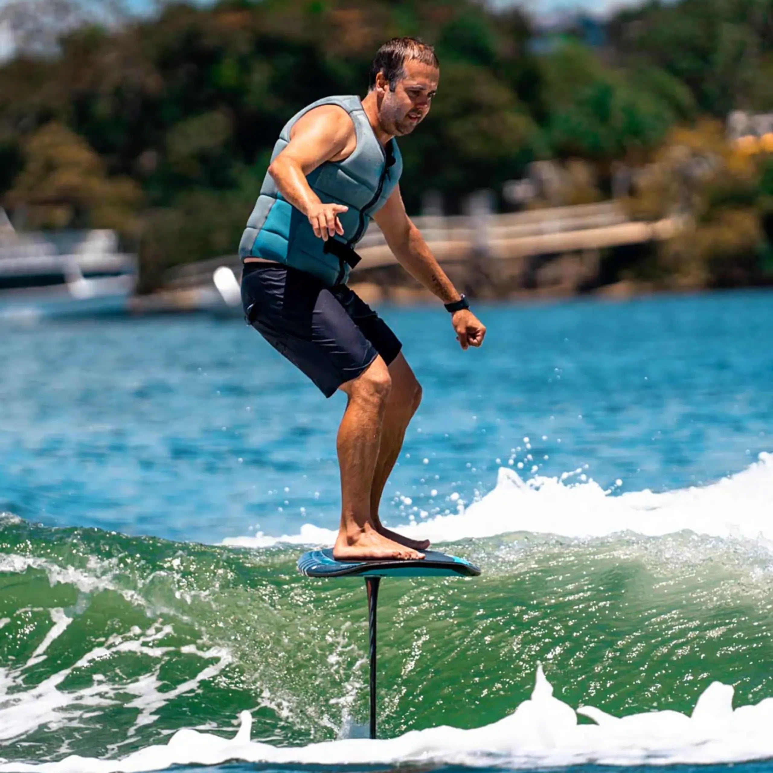 Follow Corp Men's Life Jacket - Grey