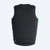 Follow Corp Men's Life Jacket - Black/Green back