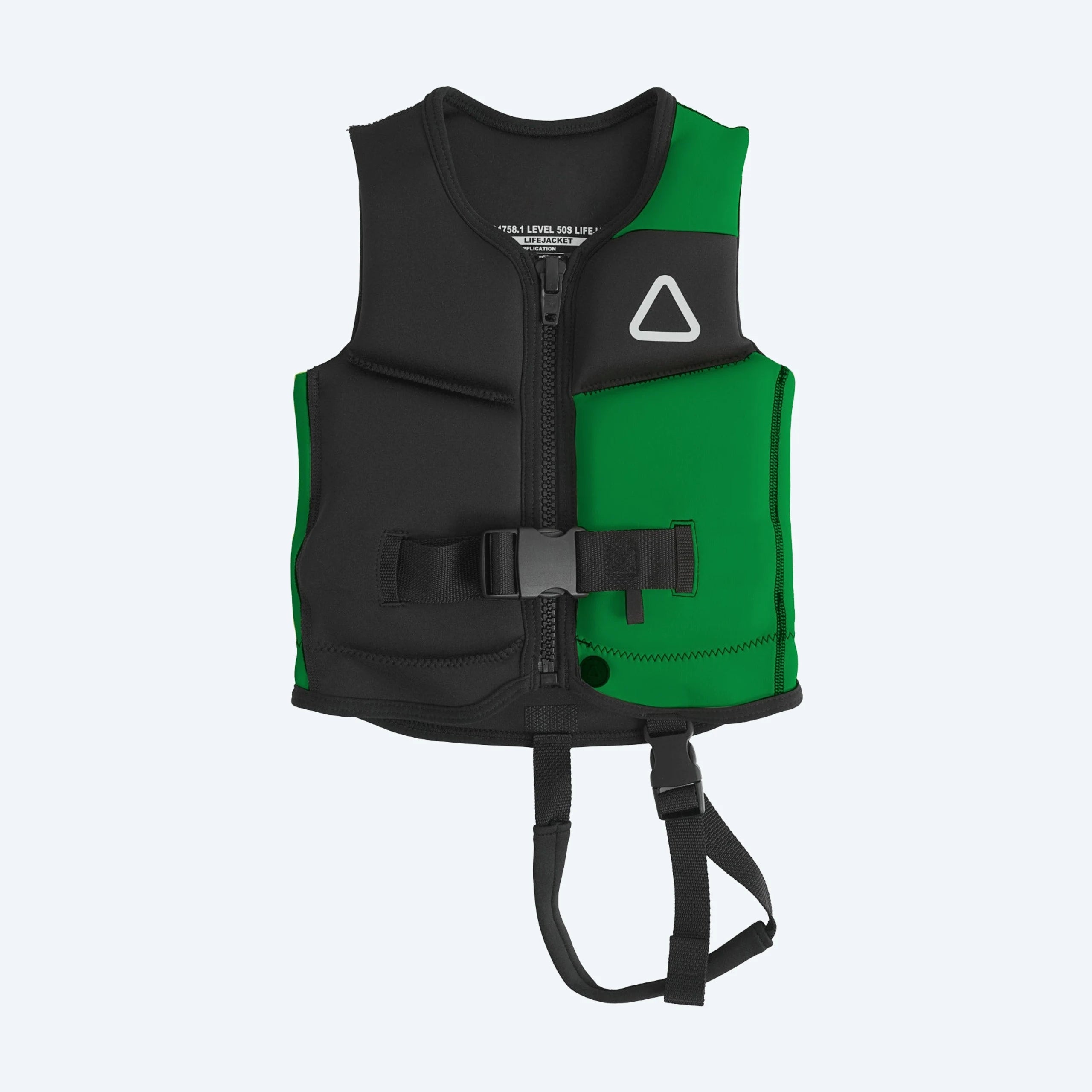 Follow Corp Infant Life Jacket - Black/Green front