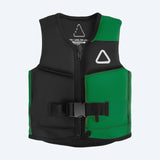 Follow Corp Junior Life Jacket - Black/Green