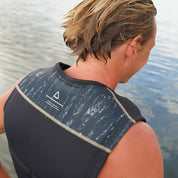 Follow Affiliate Men's Life Jacket - Black/Black in use