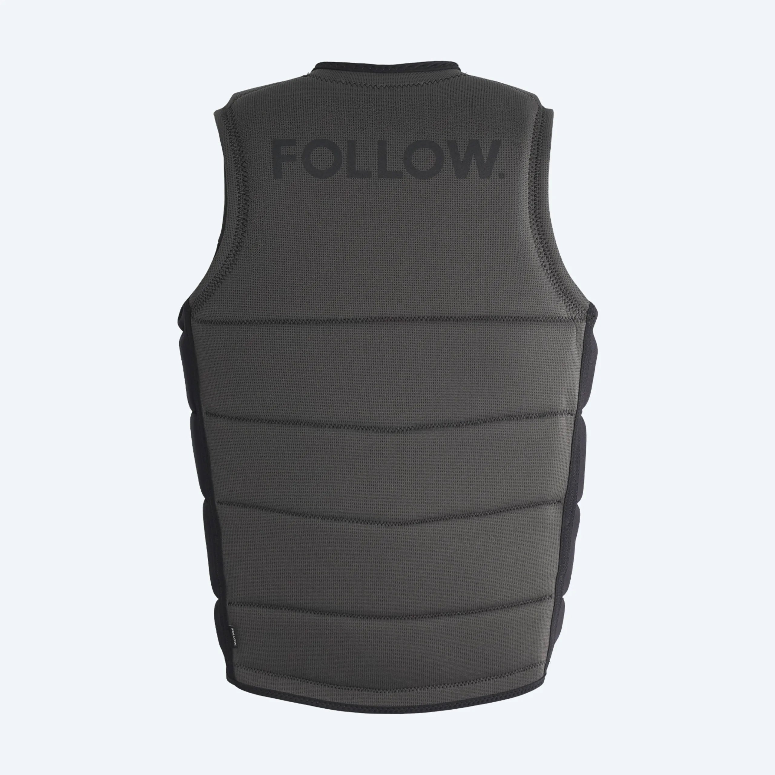 Follow Section Men's Life Jacket - Black back
