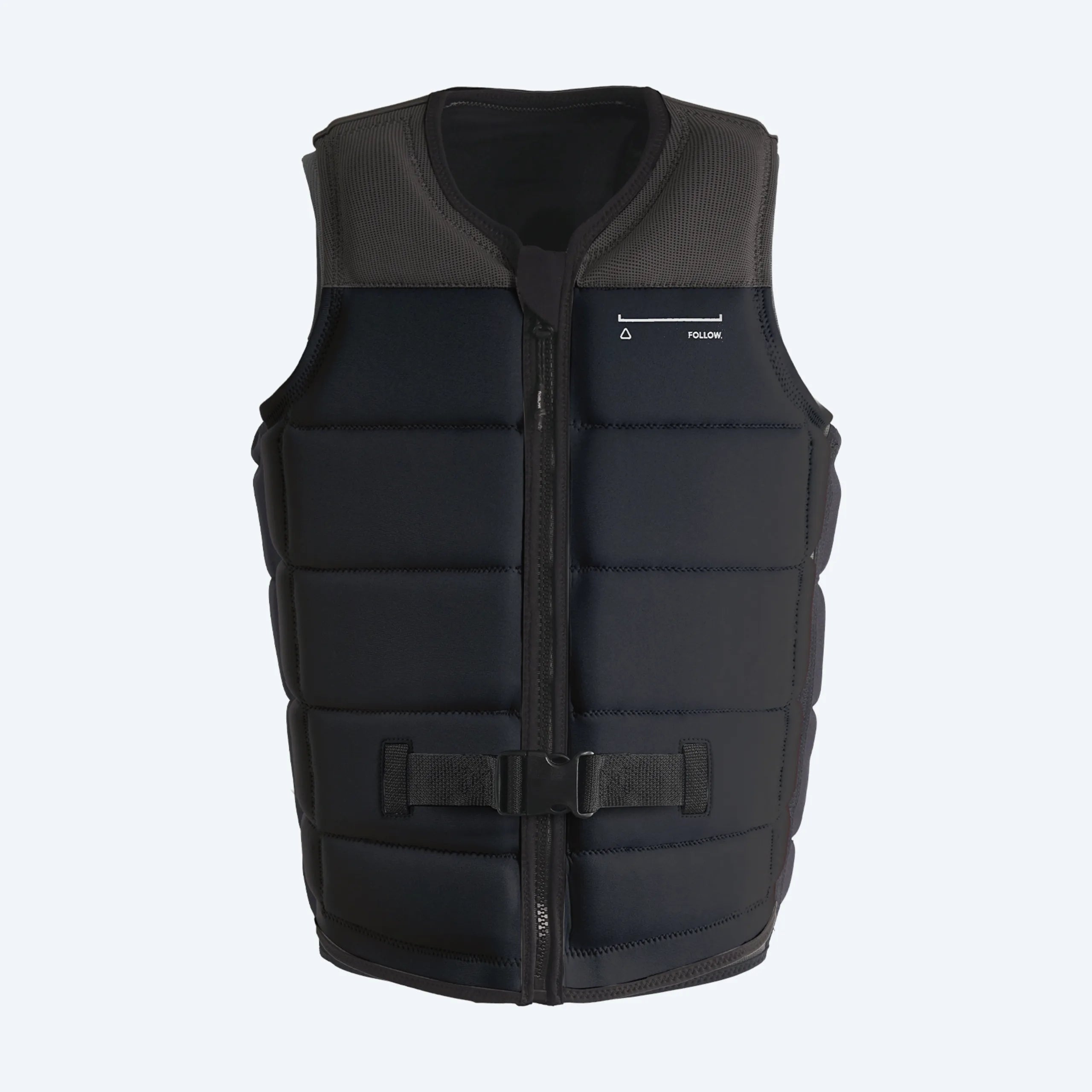 Follow Section Men's Life Jacket - Black front