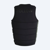 Follow Section Men's Life Jacket - Black/Petina back