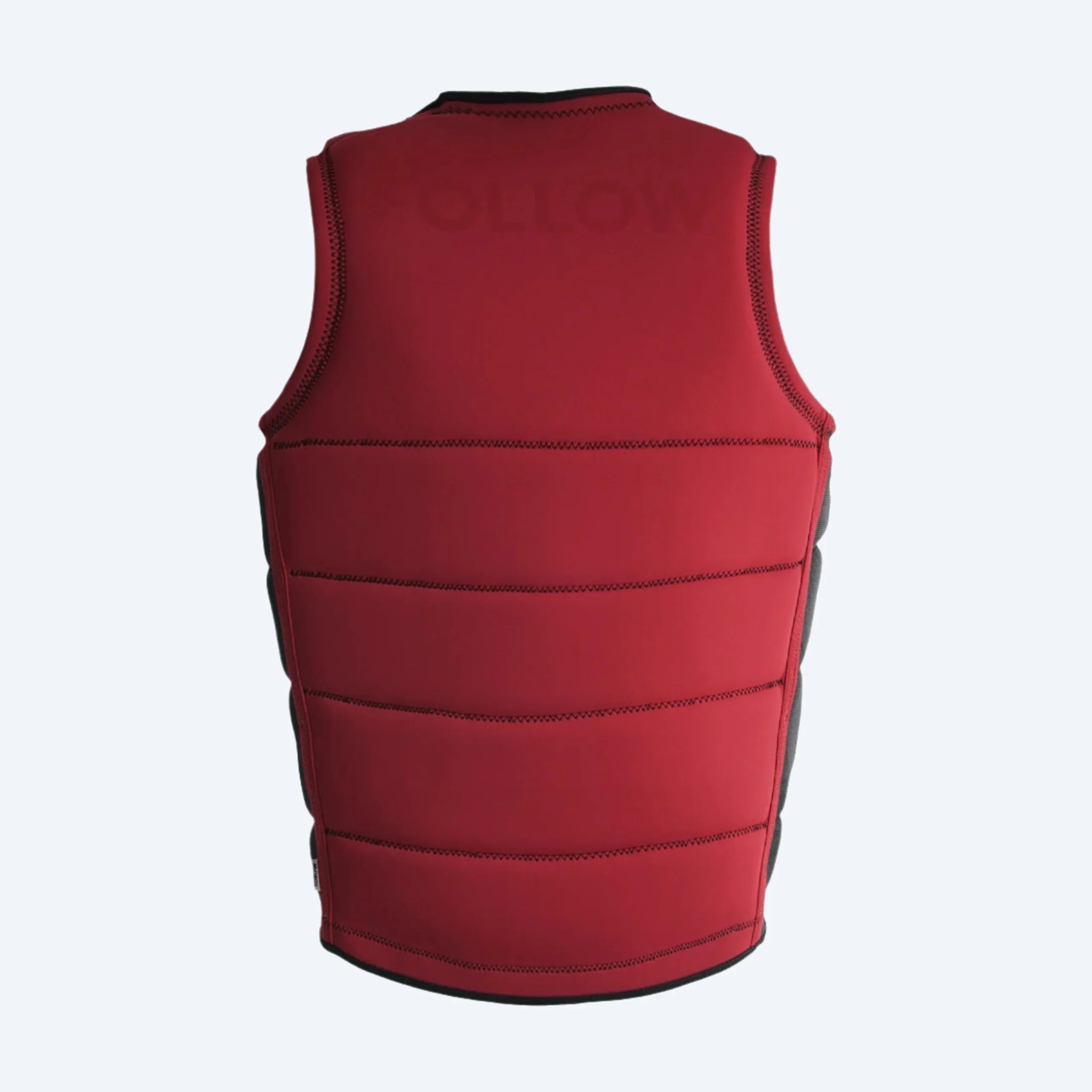 Follow Section Men's Life Jacket - Red Level 50 back