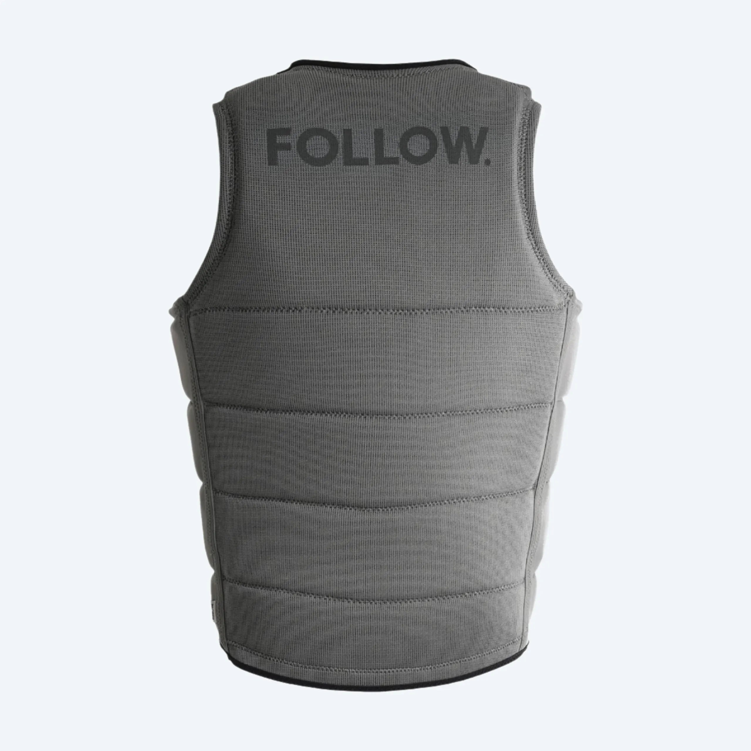 Follow Section Men's Life Jacket - Stone back