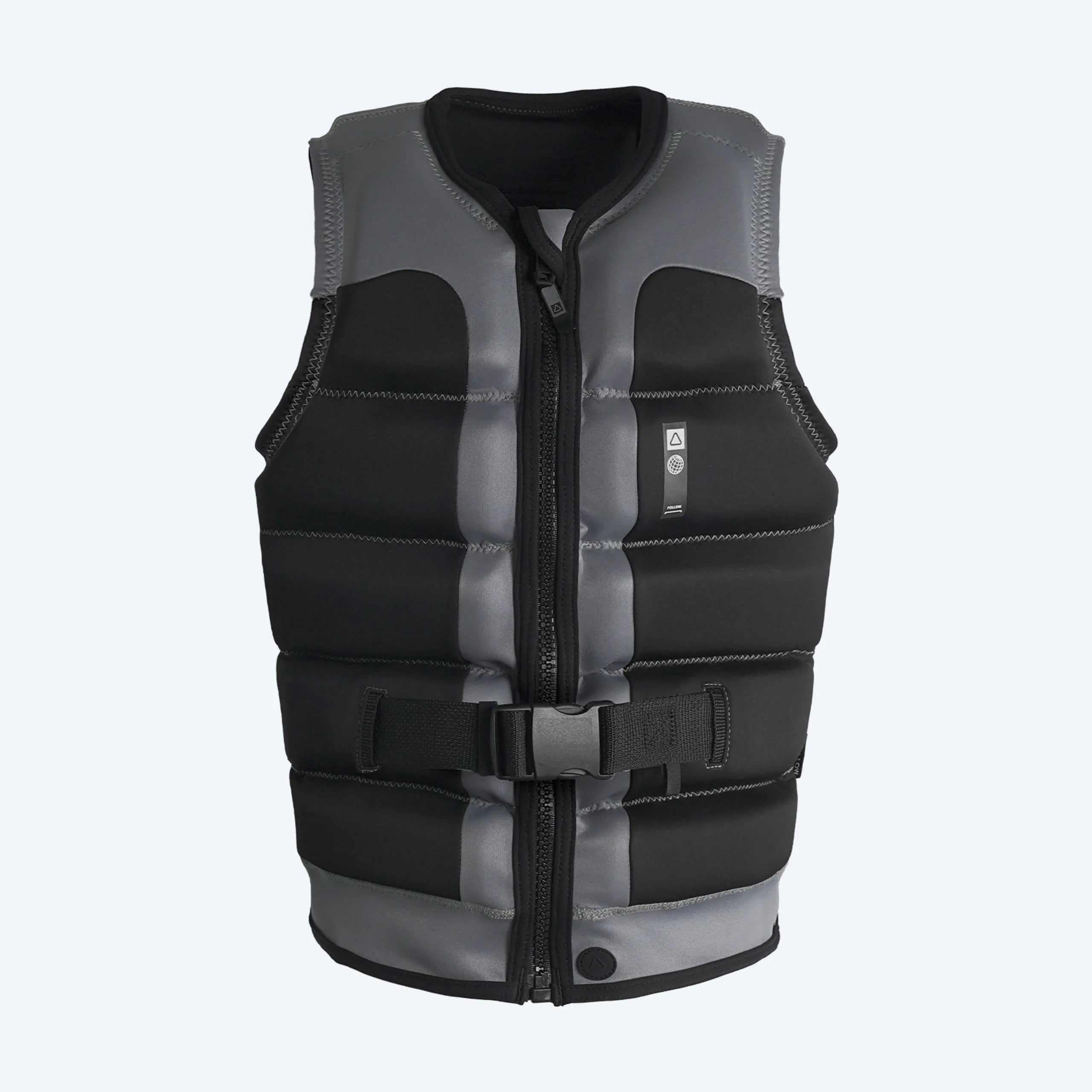 Follow Global Youth Life Jacket - Black/Grey front