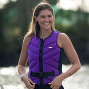 Follow Cleo Women's Life Jacket - Grape in use
