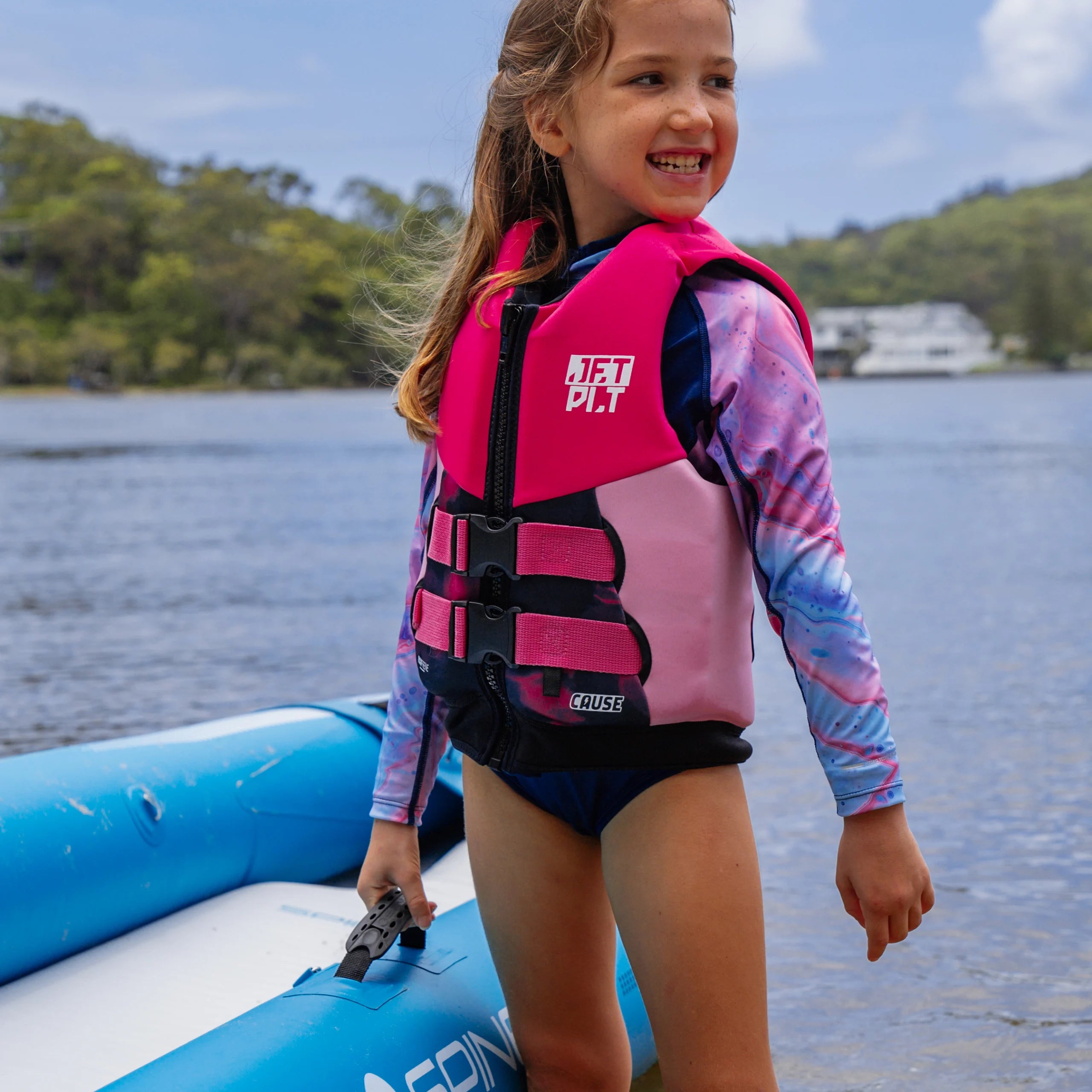 Jetpilot The Cause Youth Life Jacket - Pink