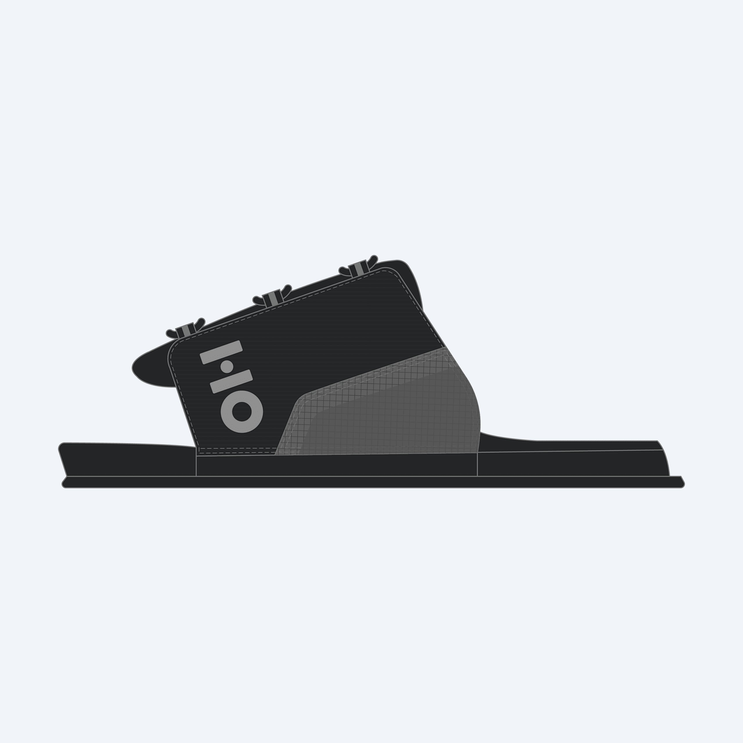 HO Stance Black Adjustable Rear Toe Plate