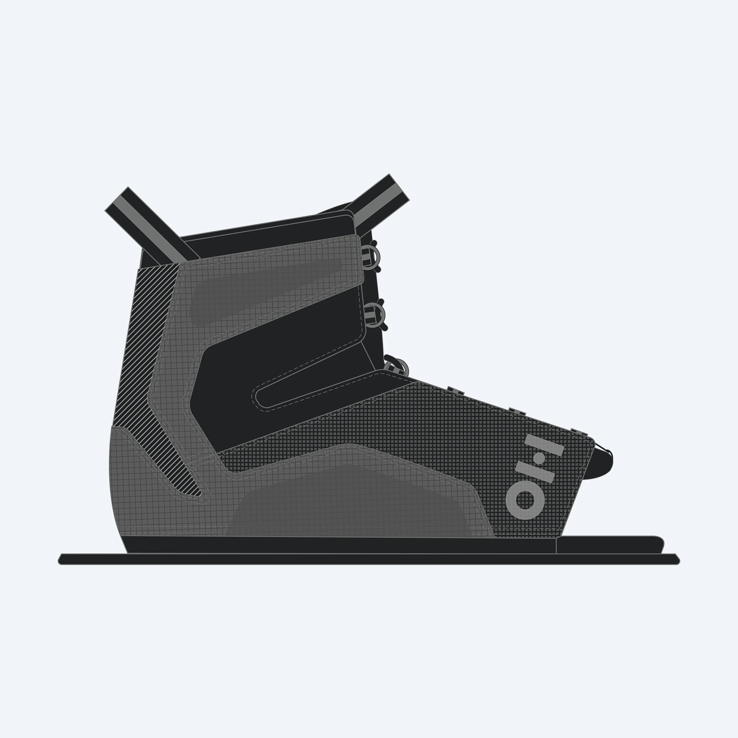 HO Stance Front Plate Ski Binding