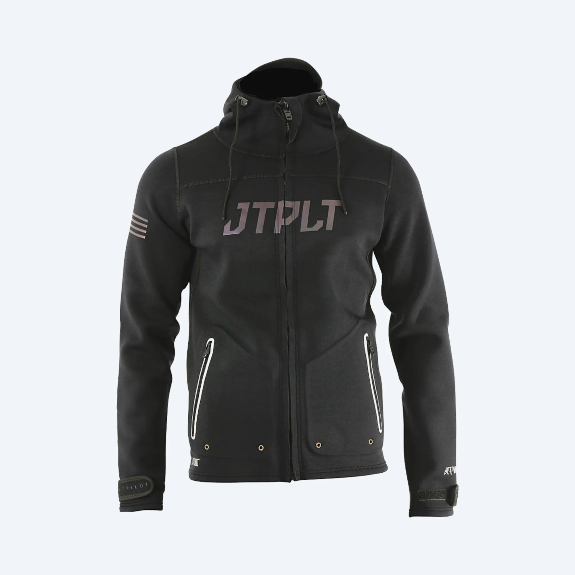 Jetpilot 2024 Flight Mens Hooded Tour Coat - Black