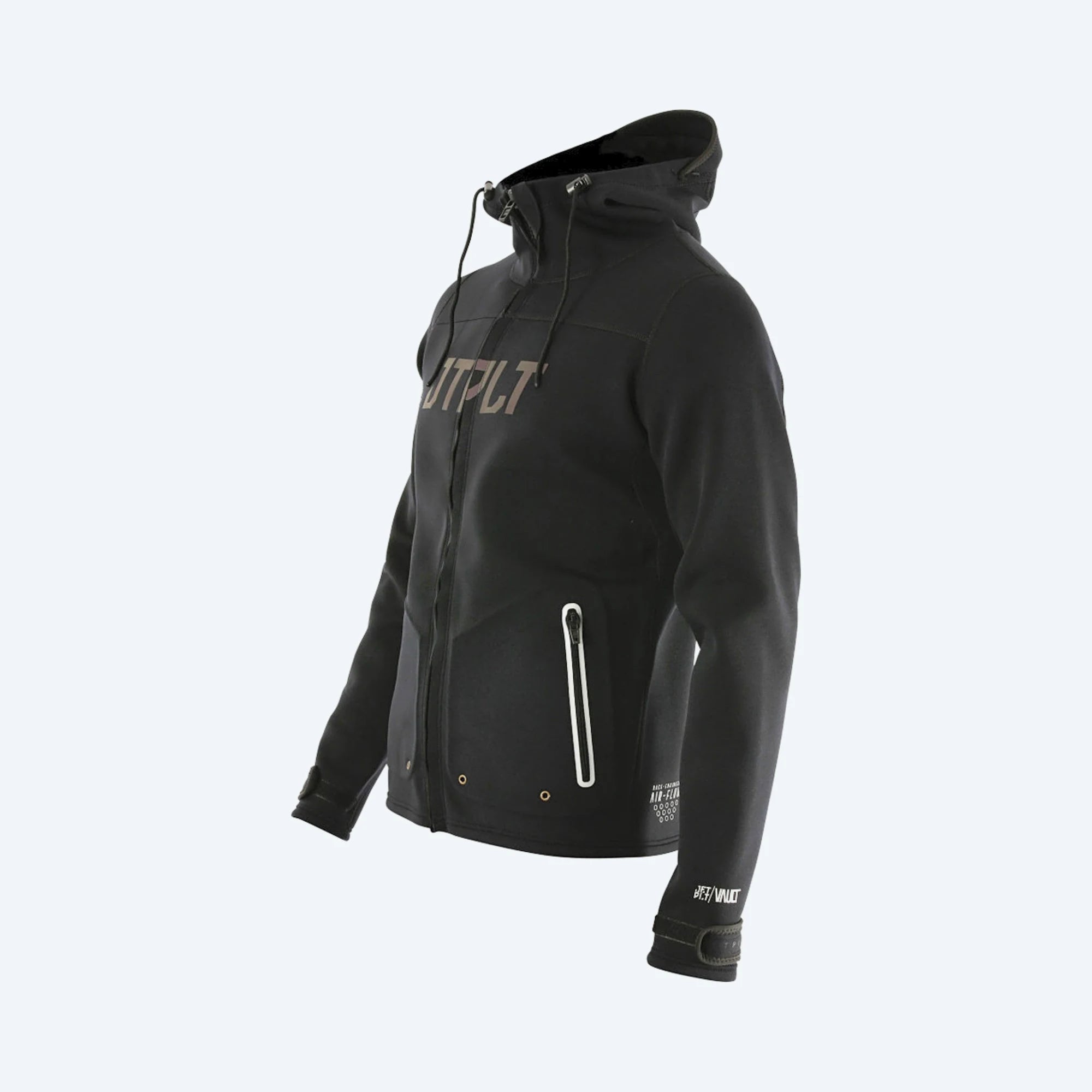 Jetpilot 2024 Flight Mens Hooded Tour Coat - Black