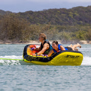 Jetpilot Wing 2 Person Towable Tube - Yellow/Red