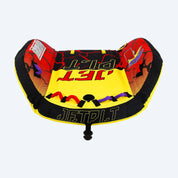 Jetpilot Wing 2 Person Towable Tube - Yellow/Red
