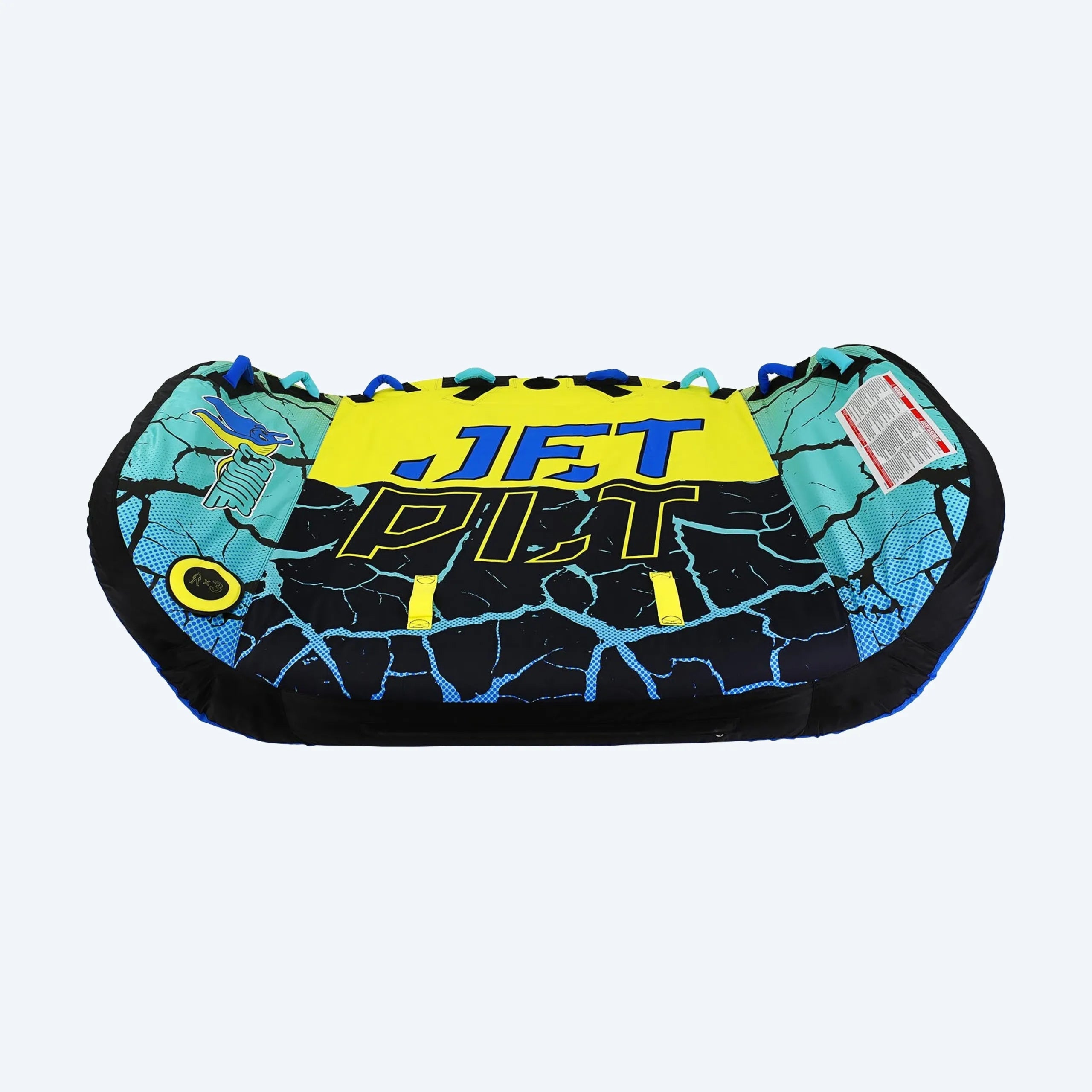 Jetpilot Wing 3-person Towable Tube - Lime/Blue
