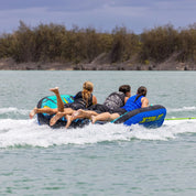 Jetpilot Wing 3-person Towable Tube - Lime/Blue