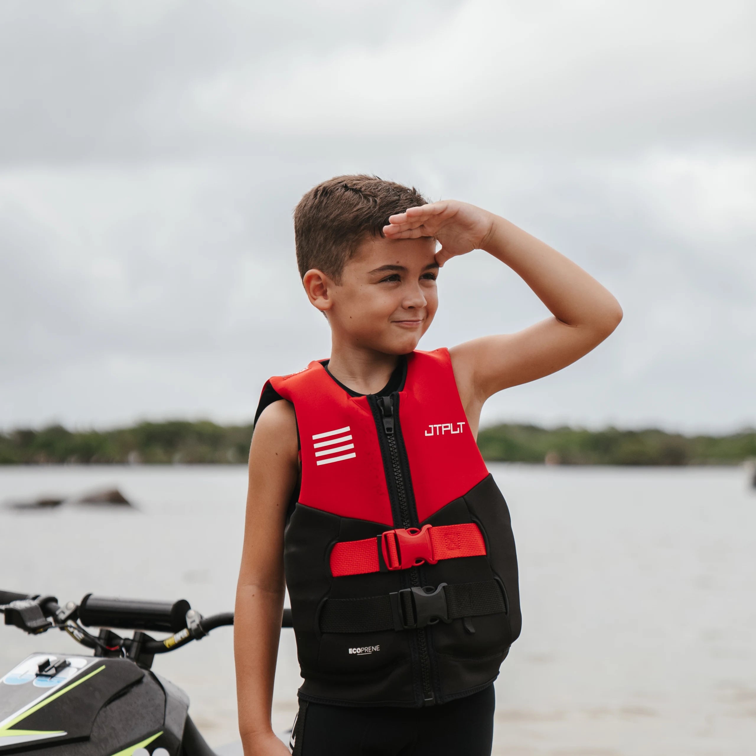 Jetpilot The Cause Youth Life Jacket - Red Level 50