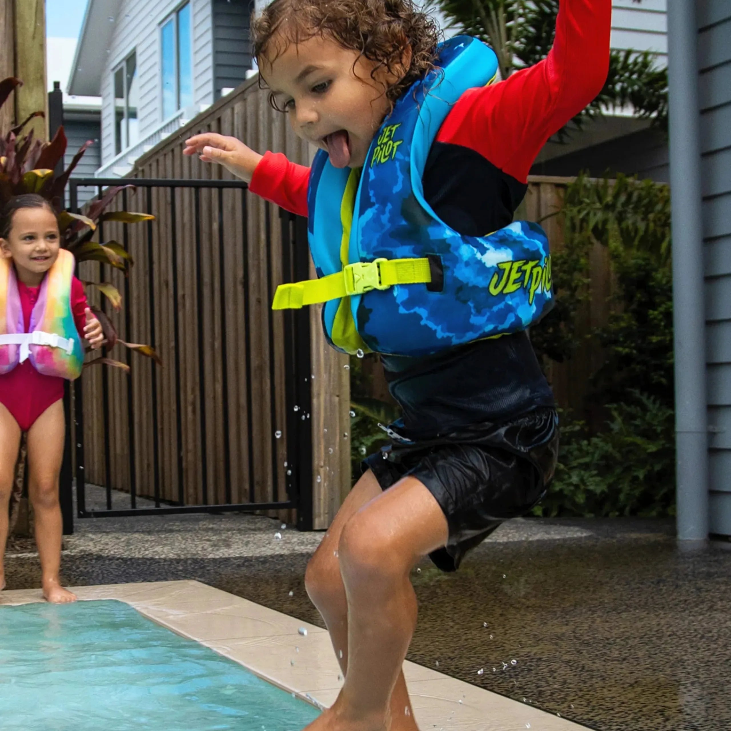 Jetpilot Paddle Pal Swim Vest - Blue