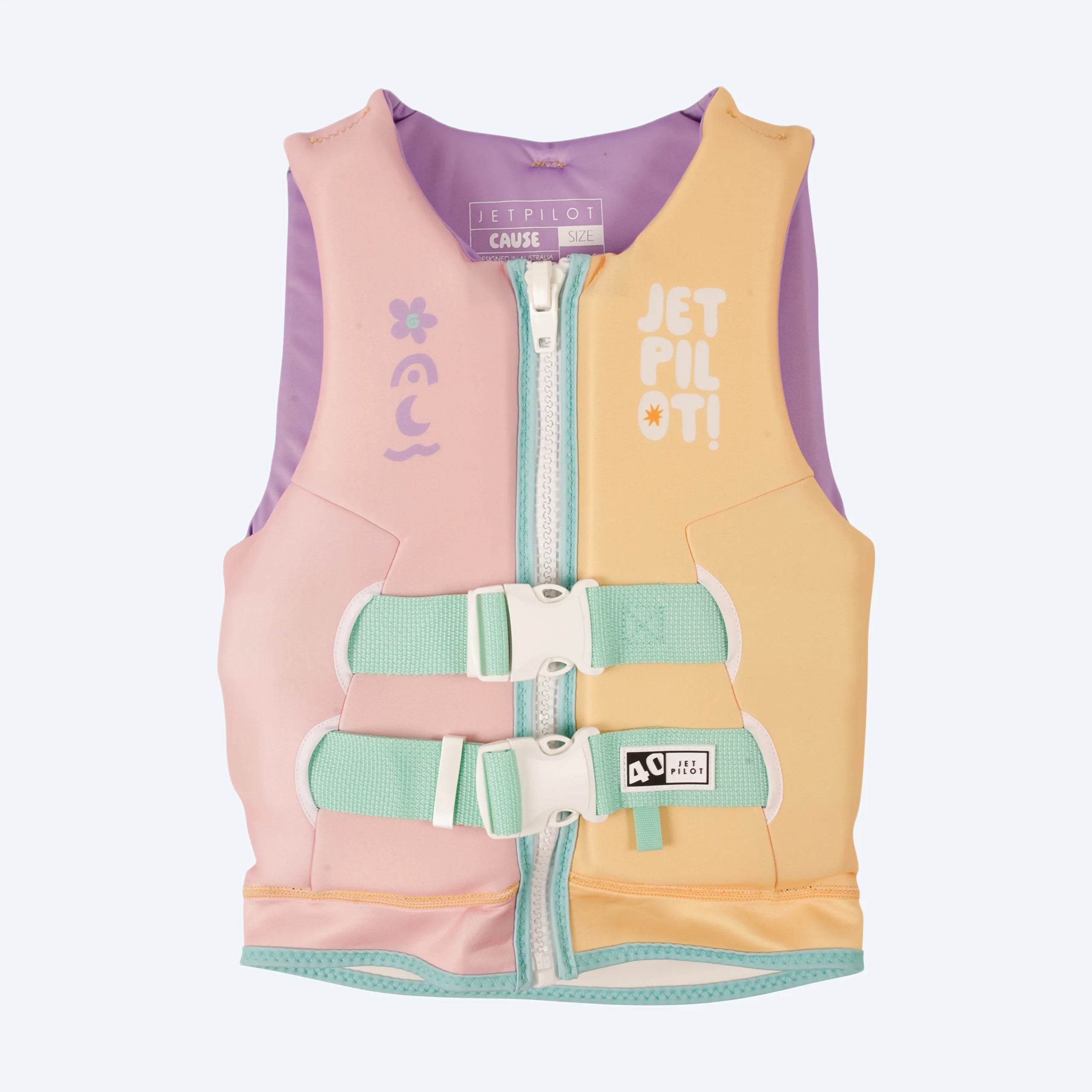Jetpilot The Cause Girls Life Jacket - Multi