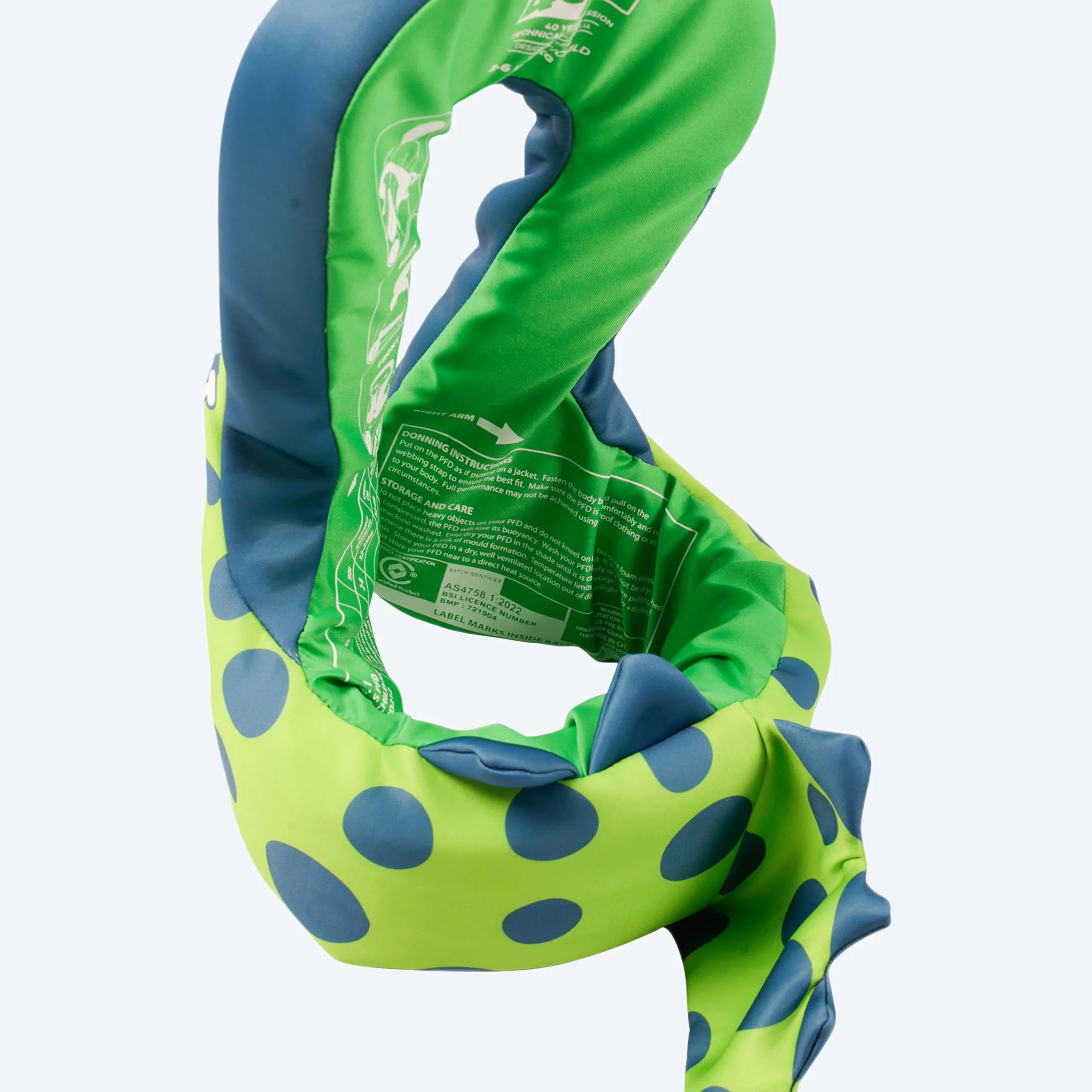 Jetpilot Paddle Pal Splash Swim Vest - Green