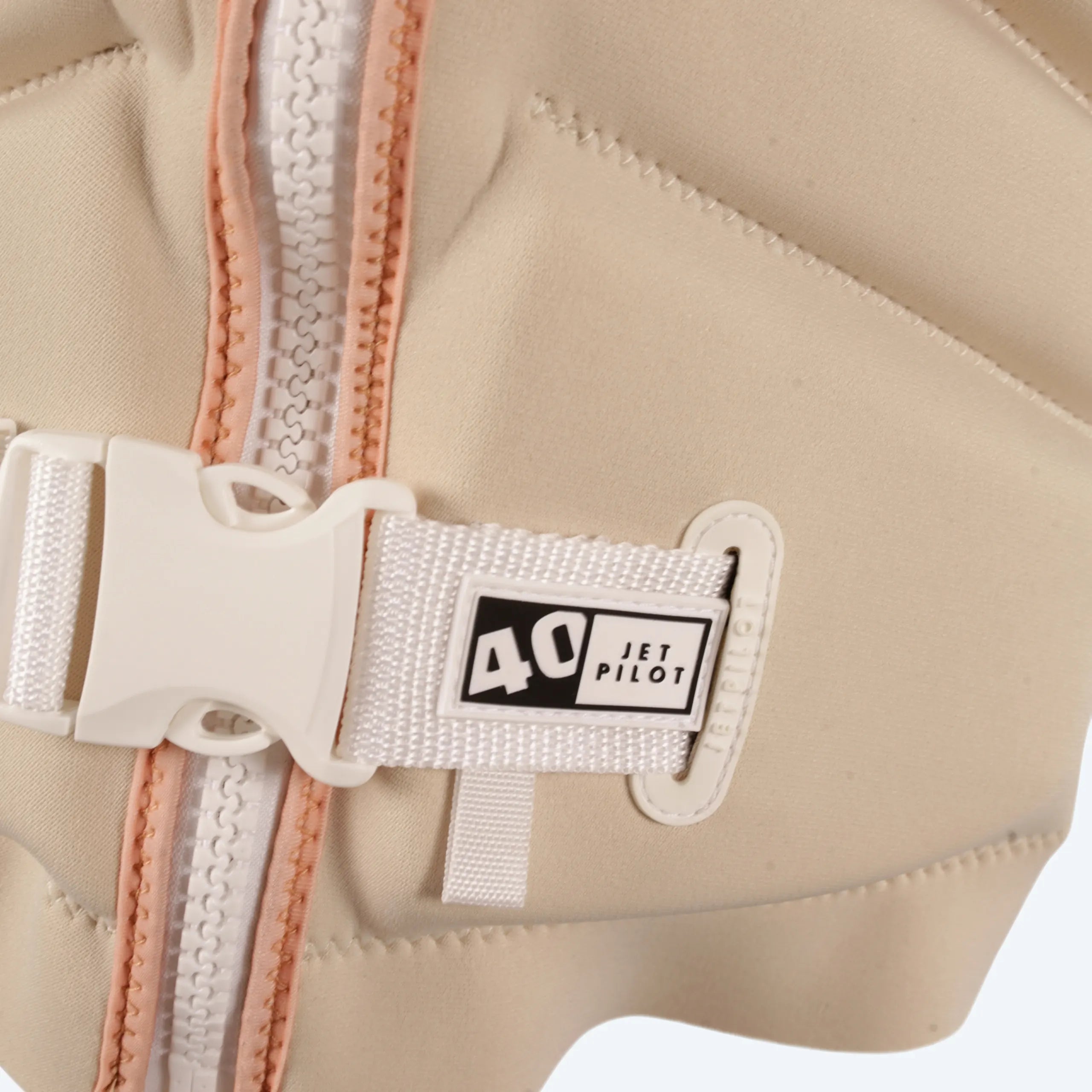 Jetpilot Pacer X1 Womens Life Jacket - Off White