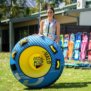 KD Halo 1-person Towable Tube w/Rope