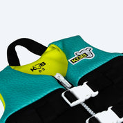 KGB Junior Boys Life Jacket - Electric Teal