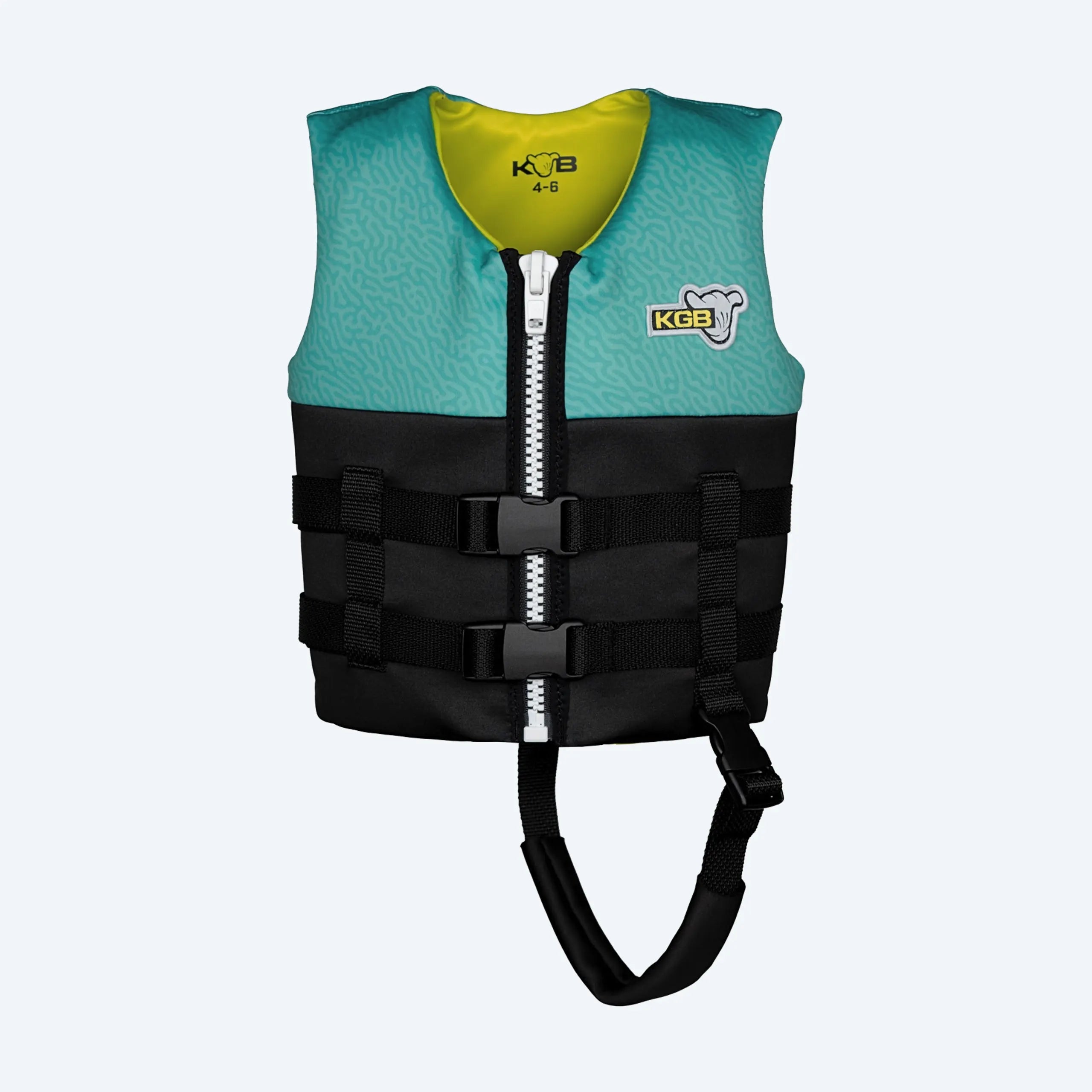 KGB Junior Boys Life Jacket - Electric Teal