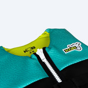 KGB Junior Boys Life Jacket - Electric Teal
