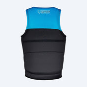 KGB Teen Tempo Life Jacket - Electric Blue/Charcoal/White