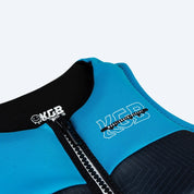 KGB Teen Tempo Life Jacket - Electric Blue/Charcoal/White