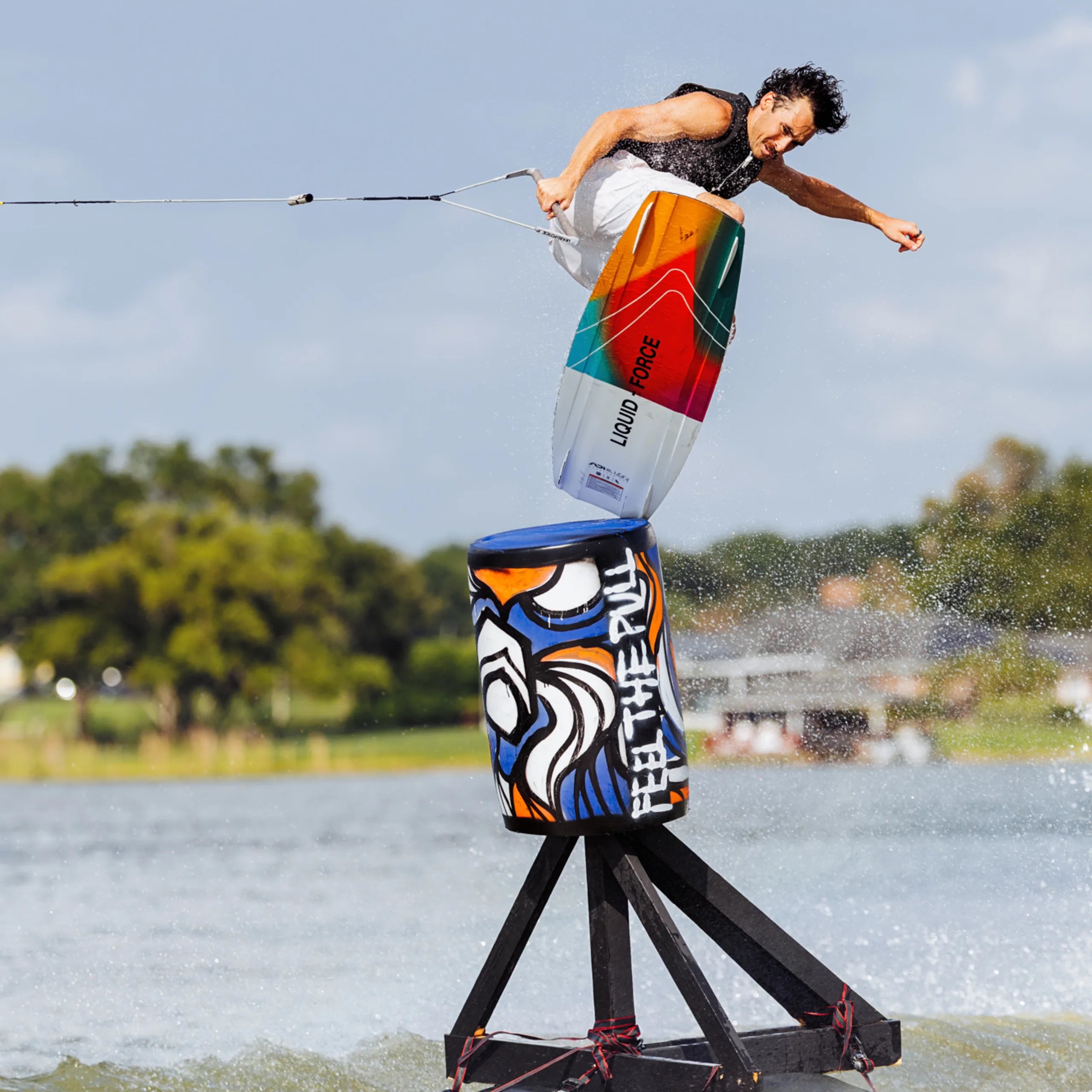 Liquid Force Ethos Wakeboard - Action 4